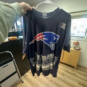Vintage New England Patriots Navy T-Shirt